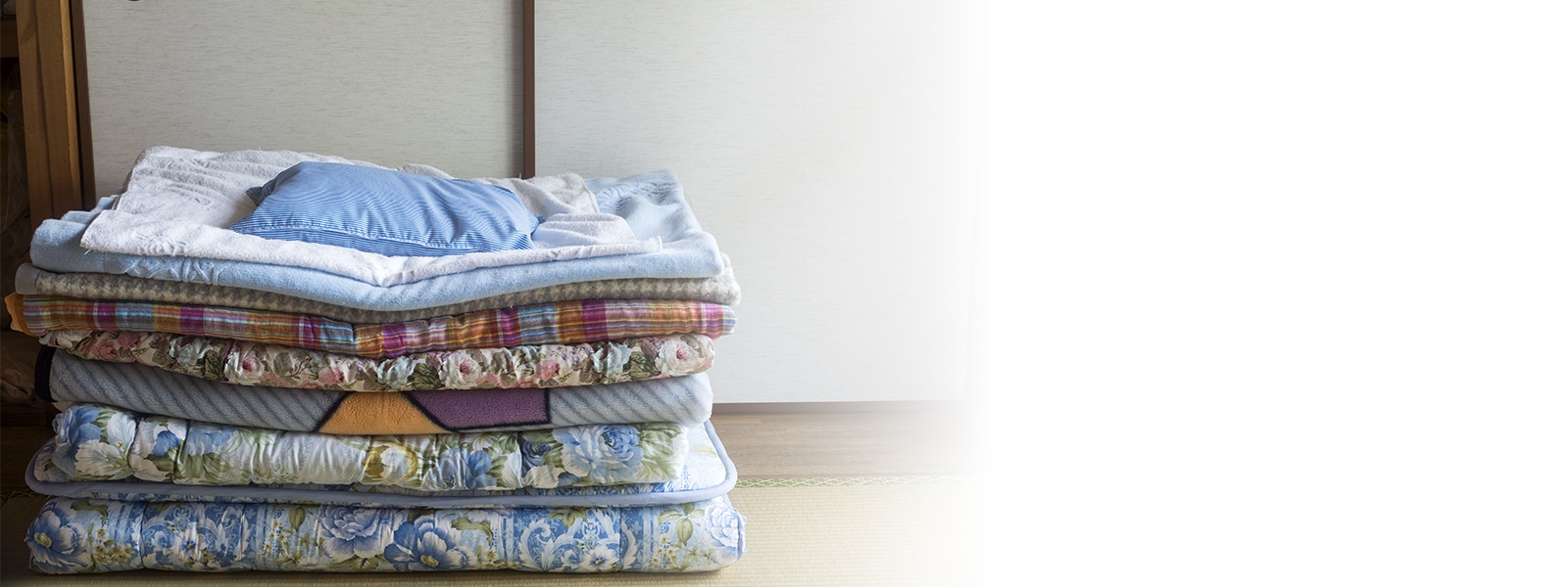 専門スタッフがお布団の状態を診断。捨てる前に一度ご相談ください。